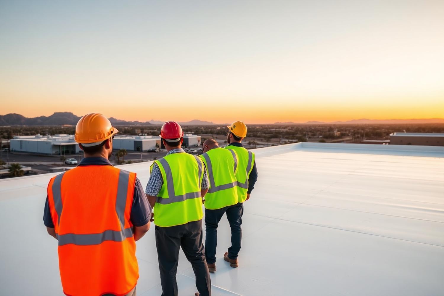 Restoration of 68,000 sq ft Office Park Roof